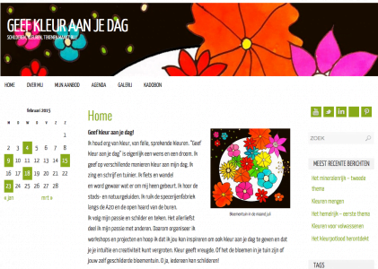 Website Geef Kleur aan je Dag