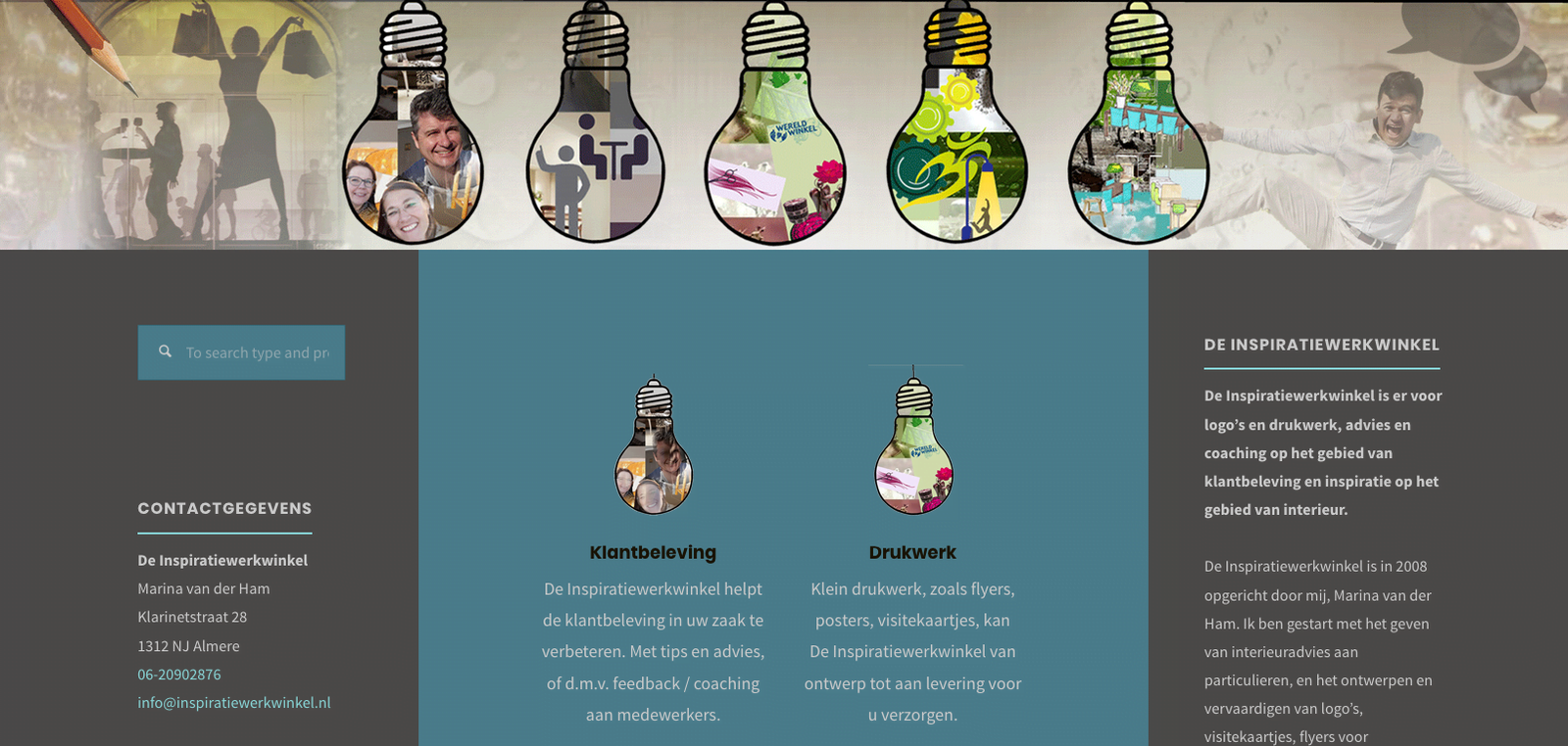 website inspiratiewerkwinkel