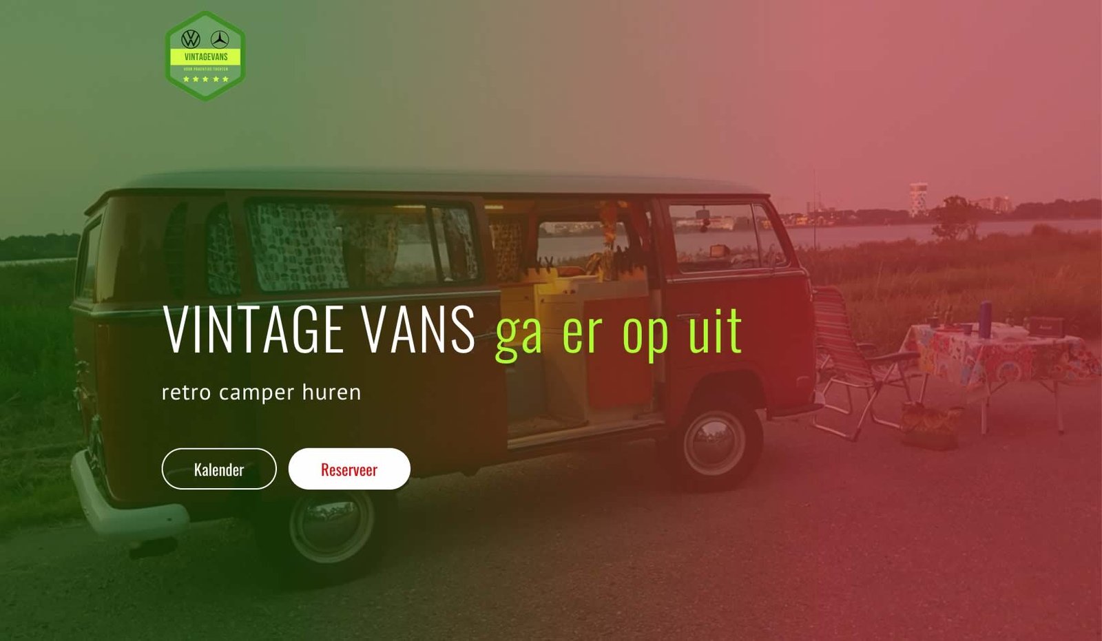 website retro camper huren